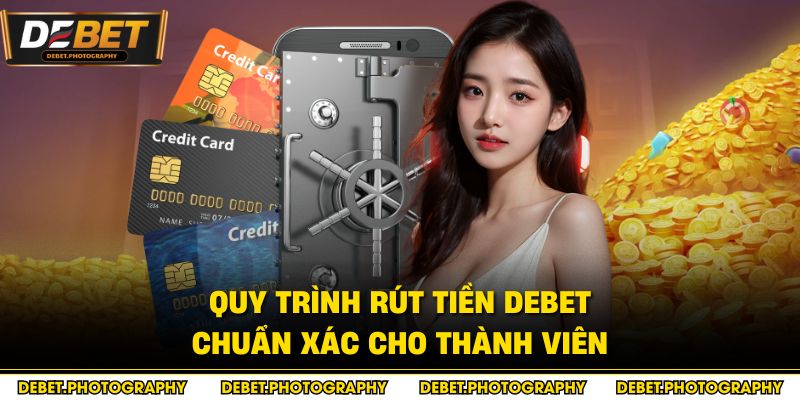 Quy trình rút tiền Debet chuẩn xác cho thành viên